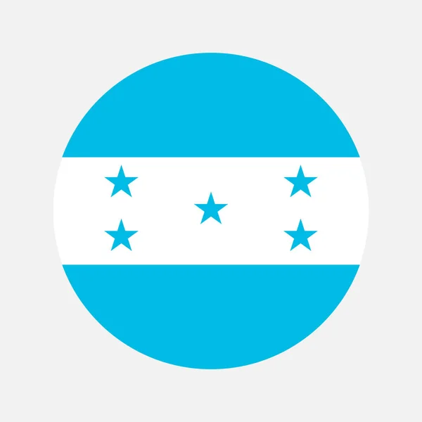 Honduras Flagga Enkel Illustration För Självständighetsdag Eller Val — Stock vektor