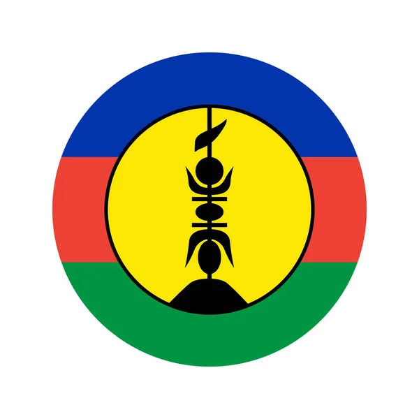 Kaledónia Zászló Egyszerű Illusztráció Függetlenség Napja Vagy Választás — Stock Vector