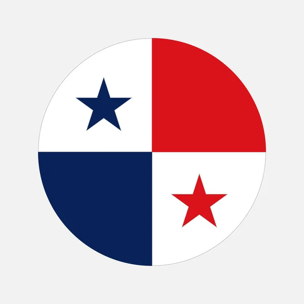Drapeau Panama Illustration Simple Pour Jour Indépendance Élection — Image vectorielle