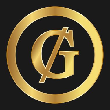 Altın Guarani ikonu İnternet para birimi kavramı