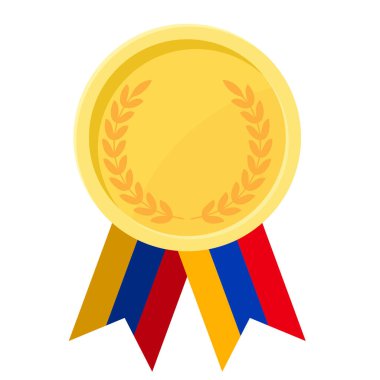 Ermenistan bayrak kurdeleleriyle altın madalya kazanmanın basit bir gösterimi