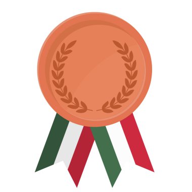 Spor için Macaristan bayraklı Bronz madalya tanıtımı