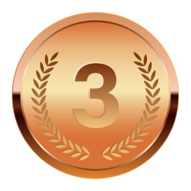 Spor ve oyunlar için bronz madalya. Oyunlar için madalya ya da para