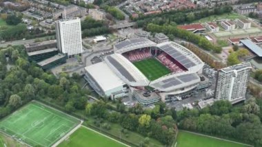 Utrecht, 6 Ekim 2022, Hollanda. Stadion Galgenwaard, Utrecht 'te bulunan bir futbol stadyumu..
