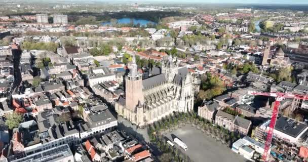 Hertogenbosch Não Oficialmente Chamada Capital Den Bosch Província Brabante Norte — Vídeo de Stock