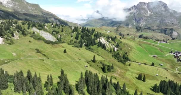 Lech Municipalité Ouest État Autrichien Vorarlberg Situé Bludenz Destination Villégiature — Video