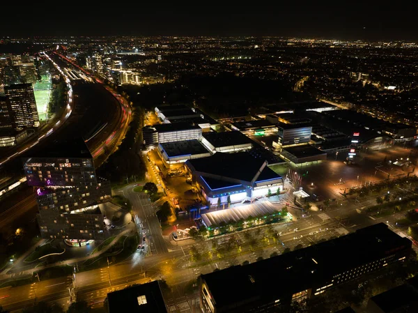 암스테르담 2022 네덜란드 암스테르담 전시회 이벤트 어두운 — 스톡 사진
