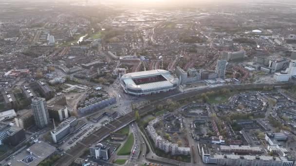 Eindhoven November 2022 Niederlande Philips Fußballstadion Arena Heimstadion Des Psv — Stockvideo