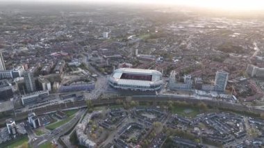 Eindhoven, 2 Kasım 2022, Hollanda. Philips futbol stadyumu. Eindhoven futbol kulübü PSV 'nin ana stadyumu. .