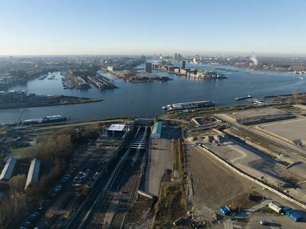 Amsterdam 14Th December 2022 Netherlands Piet Heintunnel Renovation Tunnel East — Stock Photo, Image