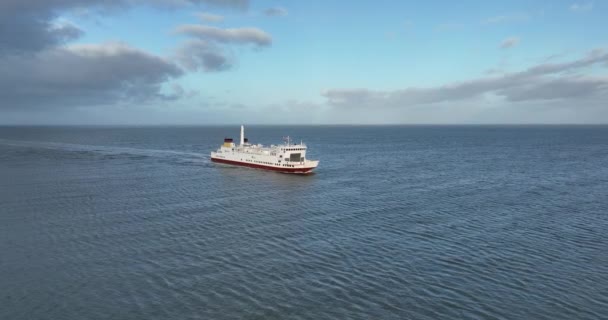 Eemshaven Het Hogeland Décembre 2022 Pays Bas Ems Ferry Eemshaven — Video