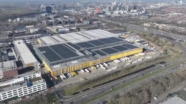 Nieuwegein 8Th February 2023 Netherlands See How Jumbo Distribution Center — Stock video