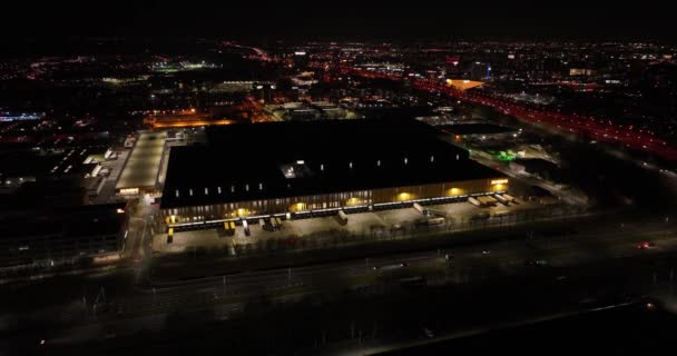 Nieuwegein 8Th February 2023 Netherlands See How Jumbo Distribution Center — Stok video