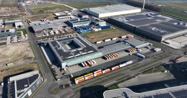 Nieuwegein 8Th February 2023 Netherlands Post Nls Distribution Center Key — ストック動画