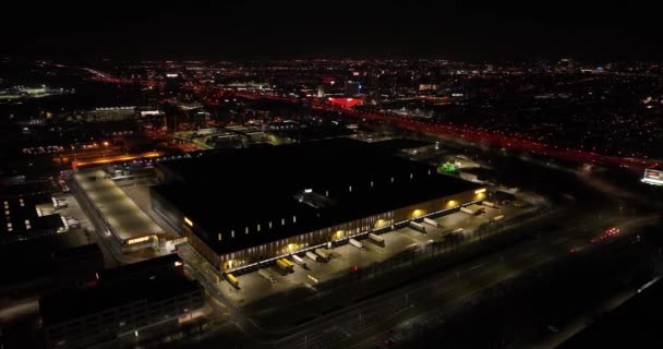 Nieuwegein 8Th February 2023 Netherlands Get Unique Perspective Logistics Operations — Video