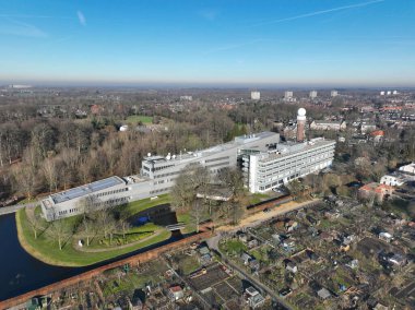 De Bilt, 8 Şubat 2023, Hollanda. De Bilt 'teki hava ve iklim araştırmalarına adanmış prestijli KNMI' ye bir göz atın..