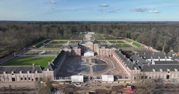 Hollanda Kraliyet Mirasının Güzelliğine Yeni Bir Perspektiften Hayranlık Duyun Het — Stok video