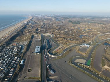 Get a unique perspective of Hugenholzbocht with stunning aerial drone footage of this iconic racing track.