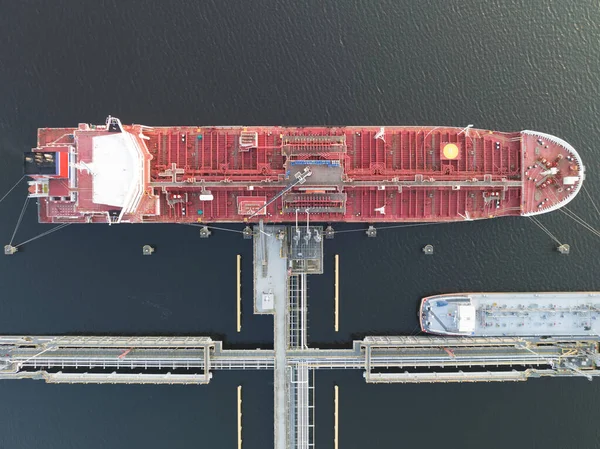 Amsterdam Mayıs 2023 Hollanda Petrokimya Tanker Gemisi Stena Zorunlu Hava — Stok fotoğraf