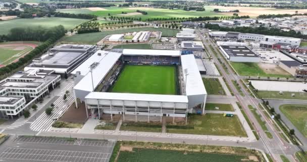 Sittard Června 2023 Nizozemsko Stadion Fortuna Sittard Stadion Fotbalového Klubu — Stock video