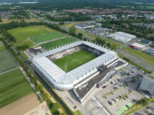 Almelo Juli 2023 Niederlande Erve Asito Ehemals Das Polman Stadion — Stockfoto