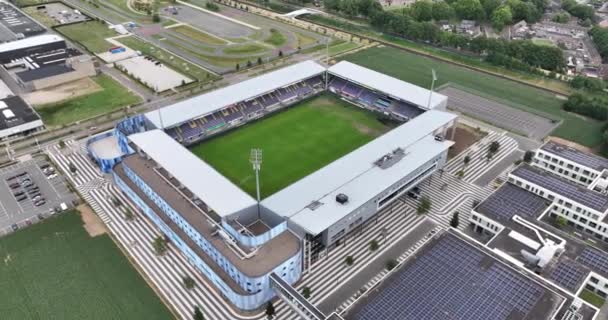 Sittard Julio 2023 Países Bajos Fortuna Sittard Estadio Fútbol Del — Vídeos de Stock