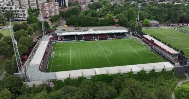 Rotterdam Lipca 2023 Holandia Van Donge Roo Stadion Siedziba Klubu — Wideo stockowe