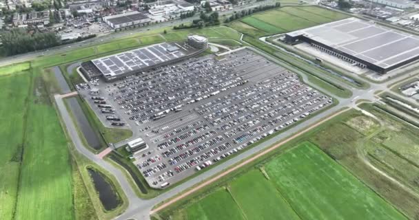 Waalwijk 2023 Augusztus Hollandia Van Mossel Automotive Group Más Néven — Stock videók