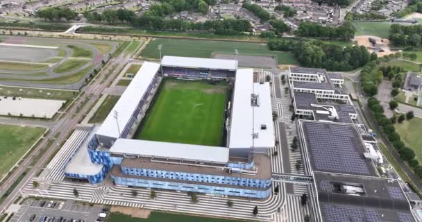 Sittard Ιουλίου 2023 Ολλανδία Fortuna Sittard Γήπεδο Ποδοσφαίρου Της Ολλανδικής — Αρχείο Βίντεο