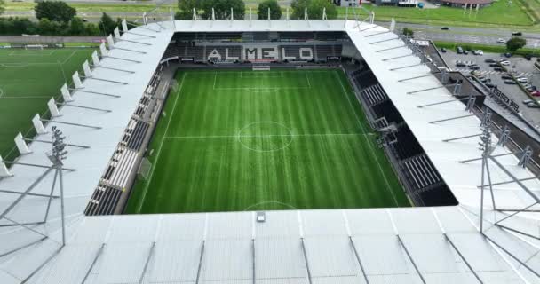 Almelo 19Th July 2023 Netherlands Aerial Drone View Erve Asito — Stock Video