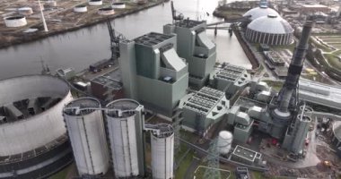 Hamburg, Almanya 'daki Moorburg kömür santrali