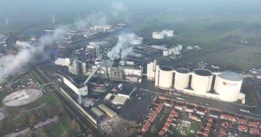 Groningen, Groningen, Hollanda, 3 Aralık 2023: Cosun pancar şirketi Groningen. Granüle şeker üreticisi. Cosun Pancar Şirketi Royal Cosun 'un bir parçasıdır. .