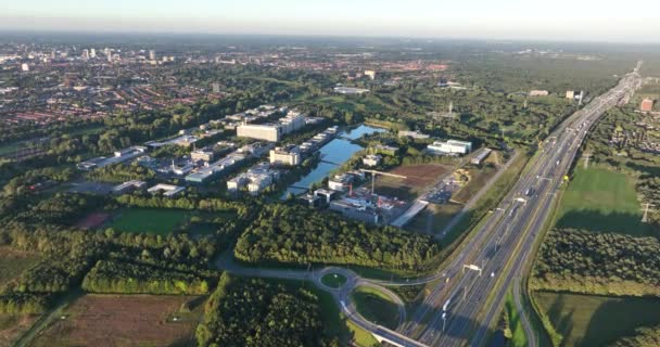 Eindhoven Noord Brabant Nederländerna September 2023 Högteknologiska Campus Eindhoven Tidigare — Stockvideo