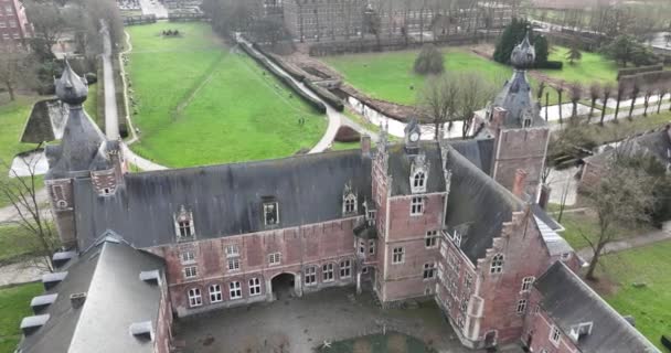 University Castle Arenberg Arenberg Castle Castle Heverlee Leuven Historic Monument — Stock Video