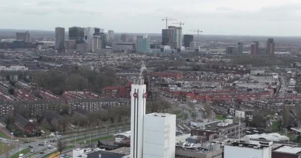 Utrecht Utrecht Ili Hollanda Şubat 2024 Douwe Egbert Fabrikası Kahve — Stok video