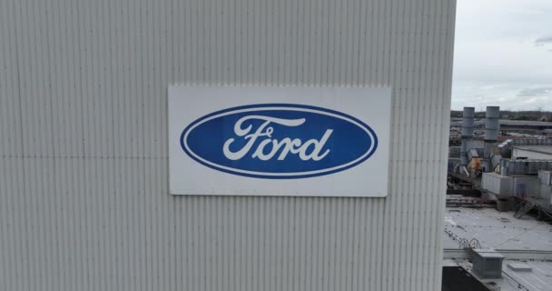 Colônia Renânia Norte Vestfália Alemanha Março 2024 Ford Fábrica Colônia — Vídeo de Stock