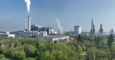 Hurth, Kuzey Rhein Vestfalya, Almanya, 9 Mayıs 2024: Köln 'ün dışındaki Hurth Knapsack' ta yer alan gaz santralleri, Almanya 'nın Kuzey Ren-Vestfalya kentinde yer almaktadır..