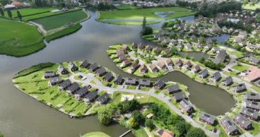 Hollanda, Medemblik 'te tatil evleri..