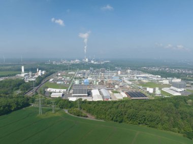 Hurth, Kuzey Rhein Vestfalya, Almanya, 9 Mayıs 2024: Köln 'ün dışındaki Hurth Knapsack' ta yer alan gaz santralleri, Almanya 'nın Kuzey Ren-Vestfalya kentinde yer almaktadır..