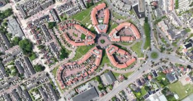 De Bloem, Hollanda, Rijnsburg 'da çiçek şeklinde bir yerleşim yeri..