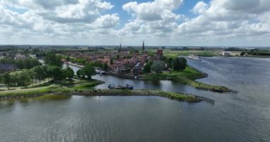 Alphen aan den Rijn, Güney Hollanda, Hollanda, 9 Haziran 2024: Alpherium Terminal ve PreZero Atık İşleme Şirketi.