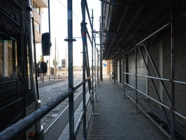 Antwerp, Antwerp, Belçika, 29 Eylül 2024: Fotoğraflar Belçika 'nın Antwerp şehrinin sokaklarında çekildi. Şehir manzarası.