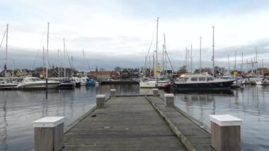 Urk, Flevoland, Hollanda, 30 Ekim 2024: