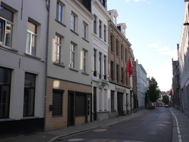 Antwerp, Antwerp, Belçika, 29 Eylül 2024: Fotoğraflar Belçika 'nın Antwerp şehrinin sokaklarında çekildi. Şehir manzarası.