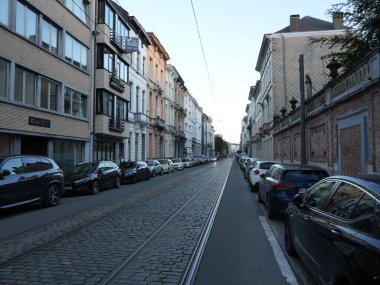 Antwerp, Antwerp, Belçika, 29 Eylül 2024: Fotoğraflar Belçika 'nın Antwerp şehrinin sokaklarında çekildi. Şehir manzarası.