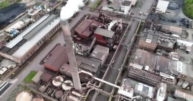 Kimyasal üretim tesisi, Chempark Krefeld, Almanya.