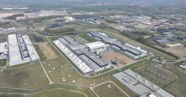 omputing center, data center, IT altyapısı, Odense, Danimarka hava klibi