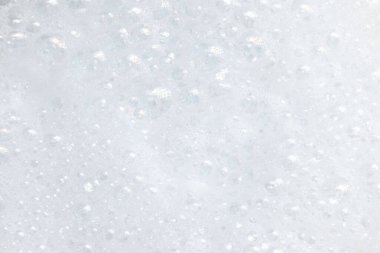 Sabun köpükleri. Soyut arka plan. Beyaz sabunlu köpük. Köpüklü şampuan köpüğü..