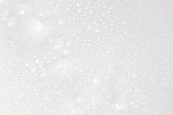 Bubbles Abstract Background White Soapy Foam Texture Bubbles Indoor Shot — 스톡 사진