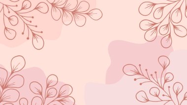 Yumuşak Renkli Çiçek Yaprağı